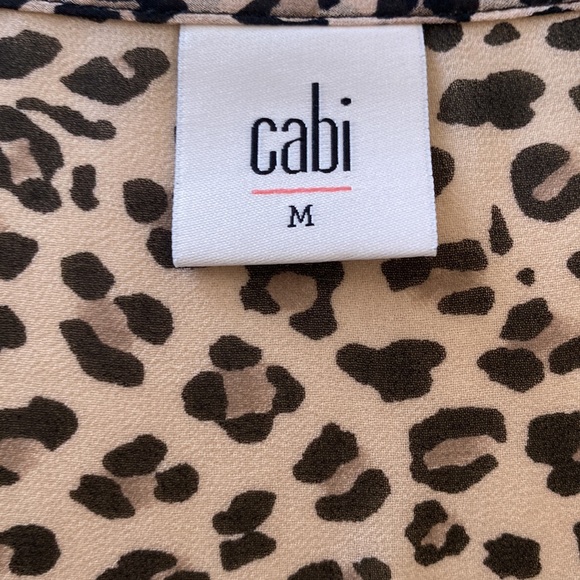 CABI Leppard print tank - multiple ways to wear!! - Picture 4 of 6